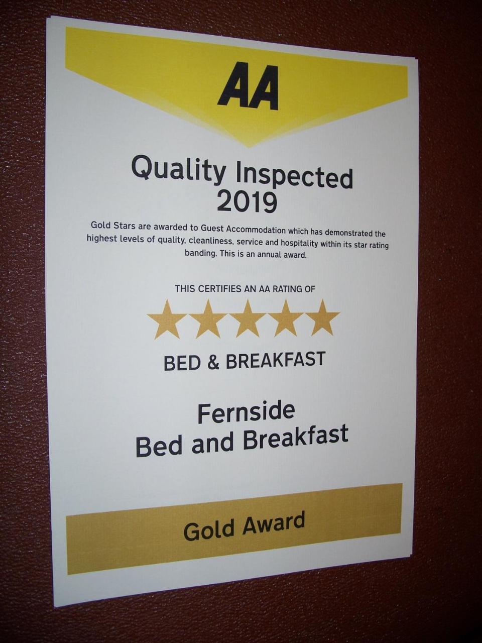 Couette-café Fernside 5*